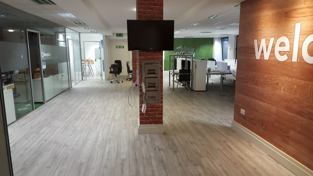 laminate floor office dublin